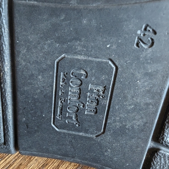 FINN COMFORT- CHALON SOFT- BLACK STRETCH women's Euro size 42 - Picture 7 of 8